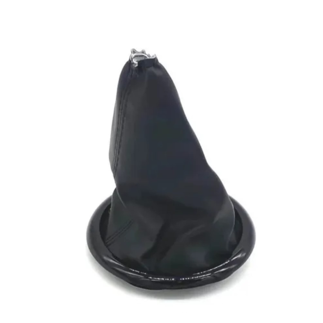 Coifa de Câmbio C3 03 a 12 Napa Preta com Aro Preto Coifa de Câmbio C3 03 a 12 Napa Preta com Aro Preto