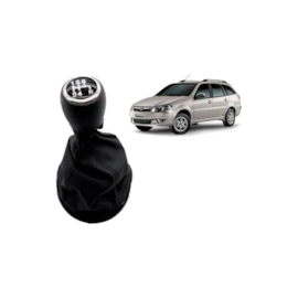 Coifa de Câmbio com Bola PALIO G5 GRAN SIENA 12 a 18 Napa Aro Preta Anel Cromado Coifa de Câmbio com Bola PALIO G5 GRAN SIENA 12 a 18 Napa Aro Preta Anel Cromado