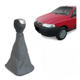 Coifa de Câmbio com Bola PALIO STRADA G1 G2 G3 PALIO WEEKEND Napa Bola Cinza Coifa de Câmbio com Bola PALIO STRADA G1 G2 G3 PALIO WEEKEND Napa Bola Cinza