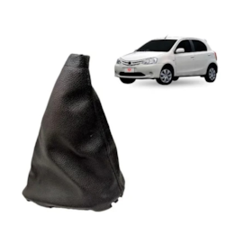 Coifa de Câmbio ETIOS 2013 a 2021 Napa Preta Coifa de Câmbio ETIOS 2013 a 2021 Napa Preta