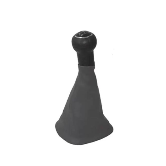 Coifa de Câmbio G4 05/15 Napa Cinza Base Quadrada Anel Cromado Coifa de Câmbio G4 05/15 Napa Cinza Base Quadrada Anel Cromado