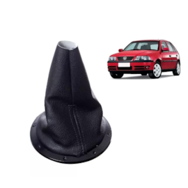 Coifa de Câmbio GOL PARATI SAVEIRO G3 Napa Preta Aro Preto Coifa de Câmbio GOL PARATI SAVEIRO G3 Napa Preta Aro Preto