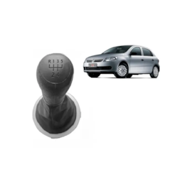 Coifa de Câmbio GOL VOYAGE SAVEIRO G5 G6 Napa Preta Aro Cromo Acetinado Coifa de Câmbio GOL VOYAGE SAVEIRO G5 G6 Napa Preta Aro Cromo Acetinado