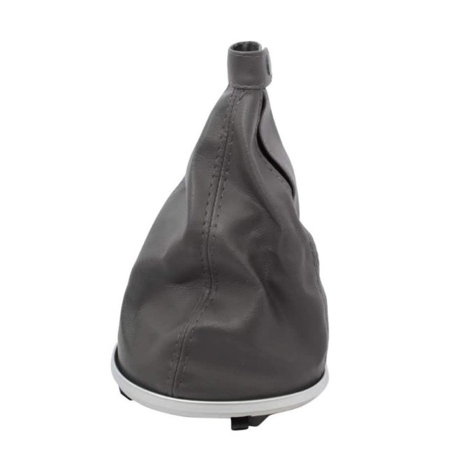 Coifa de Câmbio PALIO G5 GRAN SIENA 12 a 18 Napa Cinza Aro Prata Coifa de Câmbio PALIO G5 GRAN SIENA 12 a 18 Napa Cinza Aro Prata