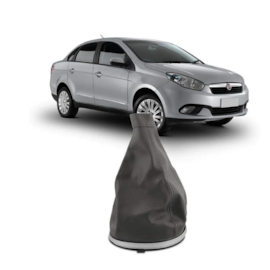 Coifa de Câmbio PALIO G5 GRAN SIENA 12 a 18 Napa Preta Aro Cromado Coifa de Câmbio PALIO G5 GRAN SIENA 12 a 18 Napa Preta Aro Cromado