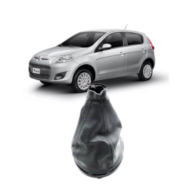 Coifa de Câmbio PALIO G5 GRAN SIENA 12 a 18 Napa Preta Aro Preto Coifa de Câmbio PALIO G5 GRAN SIENA 12 a 18 Napa Preta Aro Preto