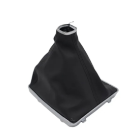 Coifa de Câmbio VECTRA 2006 a 2009 Napa Preta Aro Cromado Coifa de Câmbio VECTRA 2006 a 2009 Napa Preta Aro Cromado