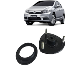 Coxim Suspensão CIVIC 02 a 25 Frente Superior Com Rolamento Coxim Suspensão CIVIC 02 a 25 Frente Superior Com Rolamento