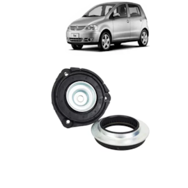 Coxim Suspensão FOX POLO 02 a 05 Dianteira Com Rolamento