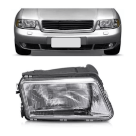 Farol AUDI A4 1994 a 1998 Simples Direito Farol AUDI A4 1994 a 1998 Simples Direito