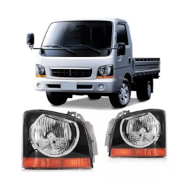 Farol BONGO Fumê 2000 a 2004 Esquerdo Importado Farol BONGO Fumê 2000 a 2004 Esquerdo Importado