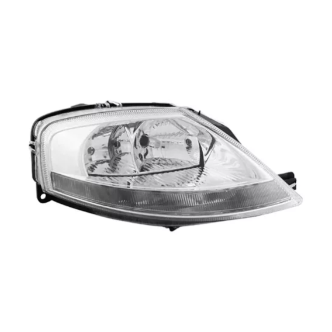 Farol C3 2003 a 2012 Cromado Direito Regulagem Manual Farol C3 2003 a 2012 Cromado Direito Regulagem Manual