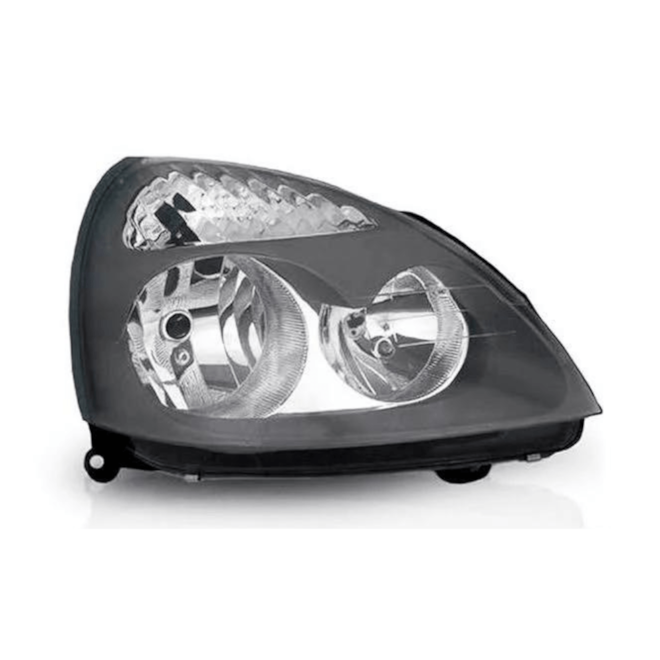 Farol CLIO 2003 a 2012 Esquerdo Cinza Tyc Farol CLIO 2003 a 2012 Esquerdo Cinza Tyc
