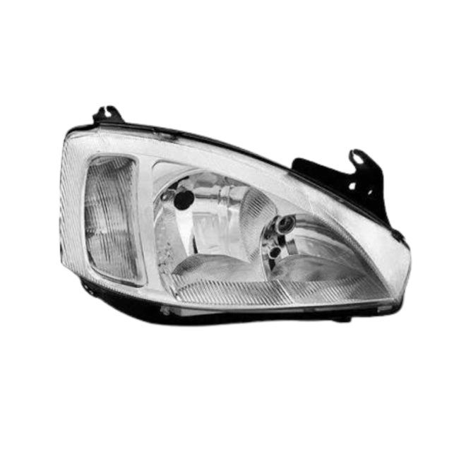 Farol CORSA 2003 a 2007 Esquerdo Cromado Farol CORSA 2003 a 2007 Esquerdo Cromado