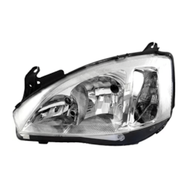 Farol CORSA 2008 a 2010 Esquerdo Liso Farol CORSA 2008 a 2010 Esquerdo Liso