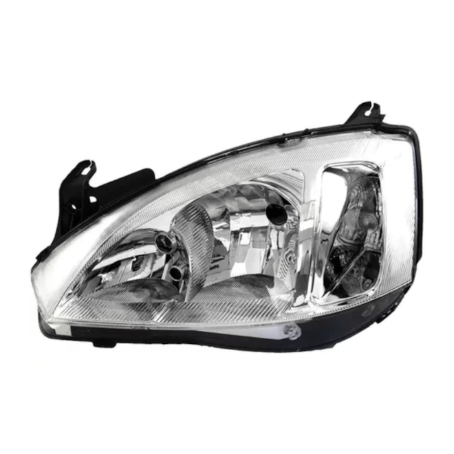 Farol CORSA 2008 a 2010 Esquerdo Liso Farol CORSA 2008 a 2010 Esquerdo Liso