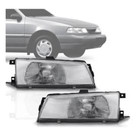 Farol EXCEL Cromado 1991 a 1995 Direito Tyc Farol EXCEL Cromado 1991 a 1995 Direito Tyc