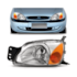 Farol Fiesta 2000 a 2002 Esquerdo Pisca Ambar Farol Fiesta 2000 a 2002 Esquerdo Pisca Ambar