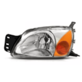Farol Fiesta 2000 a 2002 Esquerdo Pisca Ambar
