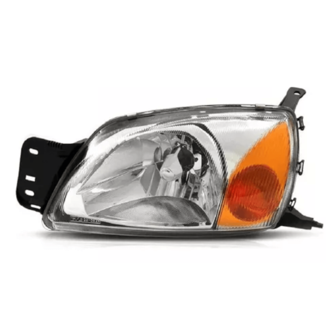 Farol Fiesta 2000 a 2002 Esquerdo Pisca Ambar Farol Fiesta 2000 a 2002 Esquerdo Pisca Ambar