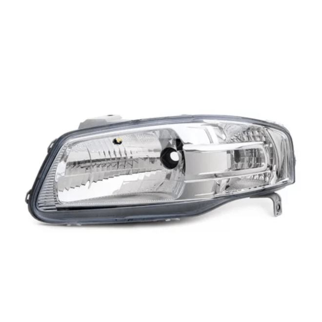 Farol GOL G4 2006 a 2012 Cromado Esquerdo Farol GOL G4 2006 a 2012 Cromado Esquerdo