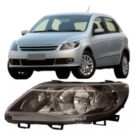 Farol GOL G5 09 a 12 Duplo Cromomix Esquerdo Original Farol GOL G5 09 a 12 Duplo Cromomix Esquerdo Original