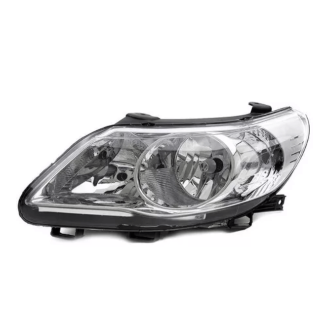 Farol GOL G5 2009 a 2012 Duplo Cromado Esquerdo Farol GOL G5 2009 a 2012 Duplo Cromado Esquerdo