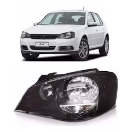 Farol GOLF 2007 a 2013 Fume Esquerdo