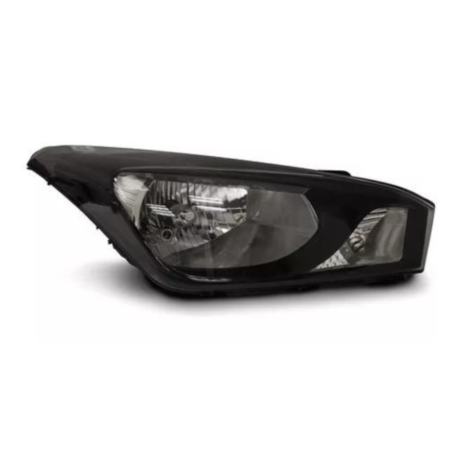 Farol HB20 HB20X 2012 a 2015 Mascara Negra Esquerdo Farol HB20 HB20X 2012 a 2015 Mascara Negra Esquerdo