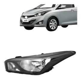 Farol HB20X 2013 a 2016 Esquerdo Usado Farol HB20X 2013 a 2016 Esquerdo Usado