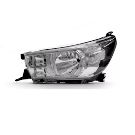 Farol HILUX 2016 a 2018 Sem Léds Esquerdo Farol HILUX 2016 a 2018 Sem Léds Esquerdo