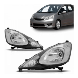 Farol HONDA FIT Fume 2009 a 2012 Direito Importado