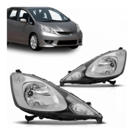 Farol HONDA FIT Fume 2009 a 2012 Esquerdo Importado Top