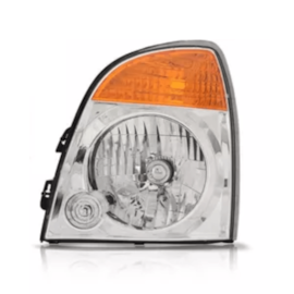 Farol HR 2005 a 2011 Cromado Esquerdo Farol HR 2005 a 2011 Cromado Esquerdo