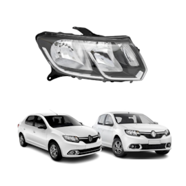 FAROL LOGAN 14/19 DIREITO FAROL LOGAN 14/19 DIREITO