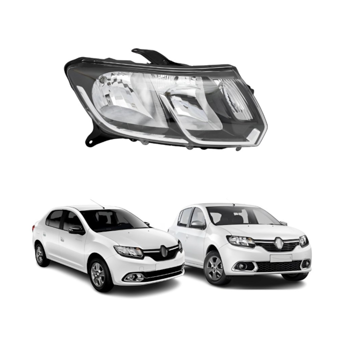 FAROL LOGAN 14/19 DIREITO FAROL LOGAN 14/19 DIREITO