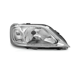 Farol LOGAN 2007 até 2010 cromado direito