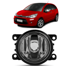 Farol Milha C3 2011 a 2021 Sem Lado (4 Orelhas) sem lâmpada