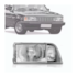 Farol OPALA 1988 a 1992 Esquerdo Orgus Farol OPALA 1988 a 1992 Esquerdo Orgus