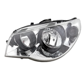 FAROL PALIO 04/07 ARO PRETO ESQUERDO