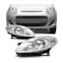 Farol PALIO ATTRACTIVE 2013 a 2016 Cromado Direito Farol PALIO ATTRACTIVE 2013 a 2016 Cromado Direito