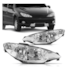 Farol Peugeot 206 Duplo 2001 a 2007 Esquerdo Farol Peugeot 206 Duplo 2001 a 2007 Esquerdo