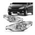 Farol Peugeot 206 Lente Lisa 2003 a 2008 Direito Farol Peugeot 206 Lente Lisa 2003 a 2008 Direito