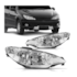 Farol Peugeot 206 Lente Lisa 2003 a 2008 Esquerdo Farol Peugeot 206 Lente Lisa 2003 a 2008 Esquerdo