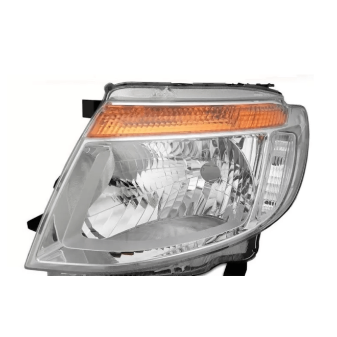 Farol RANGER 2010 a 2012 Cromado Esquerdo Farol RANGER 2010 a 2012 Cromado Esquerdo