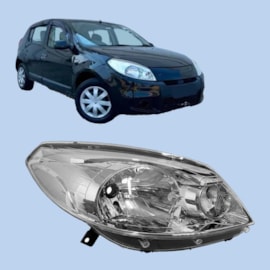 Farol SANDERO 12 13 14 Direito