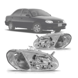 Farol SEPHIA 99 a 2001 Direito Original Farol SEPHIA 99 a 2001 Direito Original