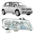 Farol STILO 2003 a 2007 Cromado Direito Plug Redondo Farol STILO 2003 a 2007 Cromado Direito Plug Redondo
