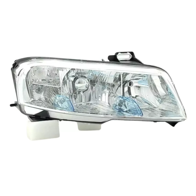 Farol STILO 2003 a 2007 Cromado Direito Plug Redondo Farol STILO 2003 a 2007 Cromado Direito Plug Redondo