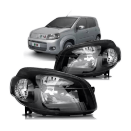 Farol UNO VIVACE Mascara Negra 2011 a 2014 L/E Original Farol UNO VIVACE Mascara Negra 2011 a 2014 L/E Original